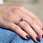 Load image into Gallery viewer, Spica London Blue Topaz Yüzük