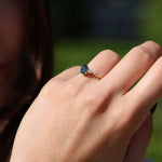 Load image into Gallery viewer, Spica London Blue Topaz Yüzük