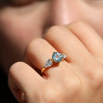 Load image into Gallery viewer, Monique Aquamarine Yüzük