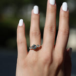 Load image into Gallery viewer, Monique Aquamarine Yüzük