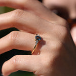 Load image into Gallery viewer, Hestia London Blue Topaz Yüzük