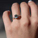 Load image into Gallery viewer, Ilayda Aquamarine Yüzük