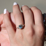 Load image into Gallery viewer, Ilayda Aquamarine Yüzük