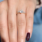 Load image into Gallery viewer, Bahaar 50 Yeşil Ametist Yüzük