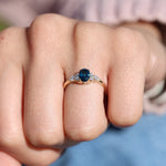 Load image into Gallery viewer, Europa 70 London Blue Topaz Yüzük