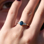 Load image into Gallery viewer, Europa 70 London Blue Topaz Yüzük