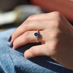 Load image into Gallery viewer, Europa 70 London Blue Topaz Yüzük