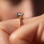 Load image into Gallery viewer, Morgan 7 Sky Blue Topaz Yüzük