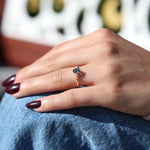 Load image into Gallery viewer, Jana London Blue Topaz Yüzük