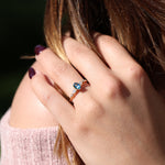 Load image into Gallery viewer, Morrigan London Blue Topaz Yüzük