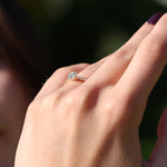 Load image into Gallery viewer, Morgan 4 Sky Blue Topaz Yüzük