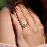 Load image into Gallery viewer, Kübra Zümrüt Yüzük