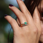 Load image into Gallery viewer, Kübra Zümrüt Yüzük