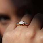 Load image into Gallery viewer, Grand Soir Opal Yatay Yüzük #534