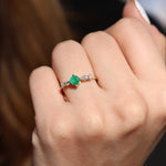 Load image into Gallery viewer, Lara Zümrüt Yüzük