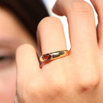 Load image into Gallery viewer, Diana Midi Tourmaline Yüzük