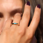 Load image into Gallery viewer, Diana Mini Opal Doublet Yüzük