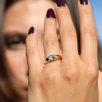 Load image into Gallery viewer, Diana Topaz Yüzük