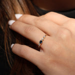 Load image into Gallery viewer, Flora Safir Yüzük