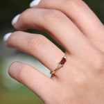 Load image into Gallery viewer, Marciana Garnet Yüzük