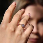 Load image into Gallery viewer, Gwendolen Opal Doublet Yüzük #527