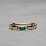 Load image into Gallery viewer, Febris Zümrüt Yüzük