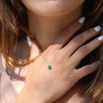 Load image into Gallery viewer, Melissa Zümrüt Kolye