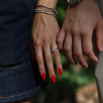 Load image into Gallery viewer, Esmeralda Pırlanta Yüzük