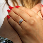 Load image into Gallery viewer, Esmeralda Pırlanta Yüzük