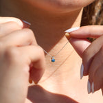 Load image into Gallery viewer, Hebe Opal Doublet Kolye