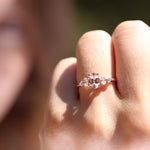 Load image into Gallery viewer, Melissa 70 Morganite Yüzük