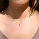 Load image into Gallery viewer, Felicitas Opal Doublet Kolye