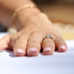 Load image into Gallery viewer, Love Aquamarine Yüzük