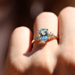 Load image into Gallery viewer, Cordelia Aquamarine Yüzük