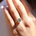 Load image into Gallery viewer, Cordelia Aquamarine Yüzük