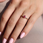 Load image into Gallery viewer, Pletas Yakut Yüzük