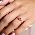 Load image into Gallery viewer, Asha Yakut Yüzük