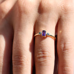 Load image into Gallery viewer, Pletas Ametist Yüzük