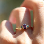 Load image into Gallery viewer, Pletas Ametist Yüzük