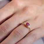 Load image into Gallery viewer, Freya Yakut Yüzük