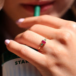 Load image into Gallery viewer, Pletas Yakut Yüzük