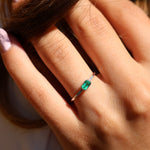 Load image into Gallery viewer, Lilibeth Zümrüt Yüzük