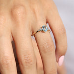 Load image into Gallery viewer, Hestia Grande Aquamarine Yüzük