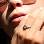 Load image into Gallery viewer, Spica Aquamarine Yüzük