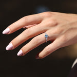 Load image into Gallery viewer, Spica Aquamarine Yüzük