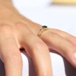 Load image into Gallery viewer, Carme London Blue Topaz Yüzük