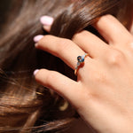 Load image into Gallery viewer, Carme London Blue Topaz Yüzük