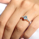 Load image into Gallery viewer, Phaedra Aquamarine Yüzük