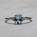 Load image into Gallery viewer, Spica Aquamarine Yüzük