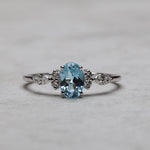 Load image into Gallery viewer, Phaedra Aquamarine Yüzük